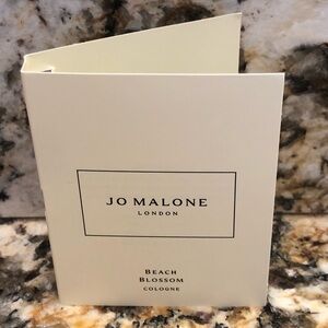 Jo Malone London Cologne Beach Blossom Limited Edition Sample Vial Spray Card